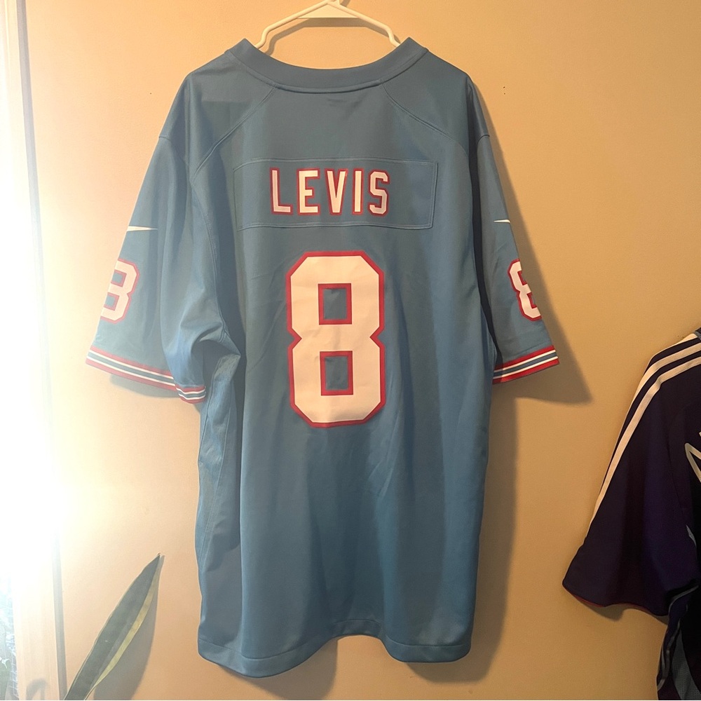Like New Will Levis Tennessee Titans Oilers Throwback Alternate, Men’s XL